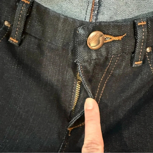 Joe’s Women’s Cigarette Skinny Dark Wash Low Rise Denim Jeans Size 27 GUC - Picture 5 of 7